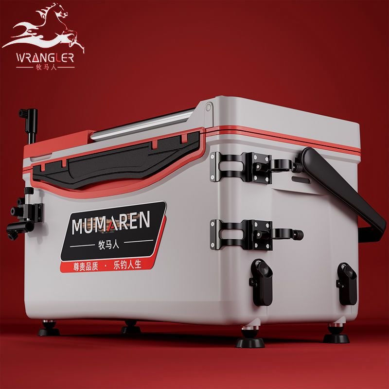 A new 2023, light and thick multi-purpose fishing gear box can be used in a full set